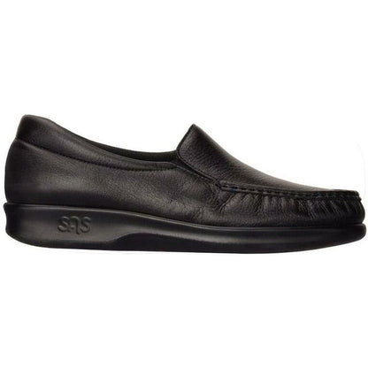 Women's Twin Slip On Loafer in Black