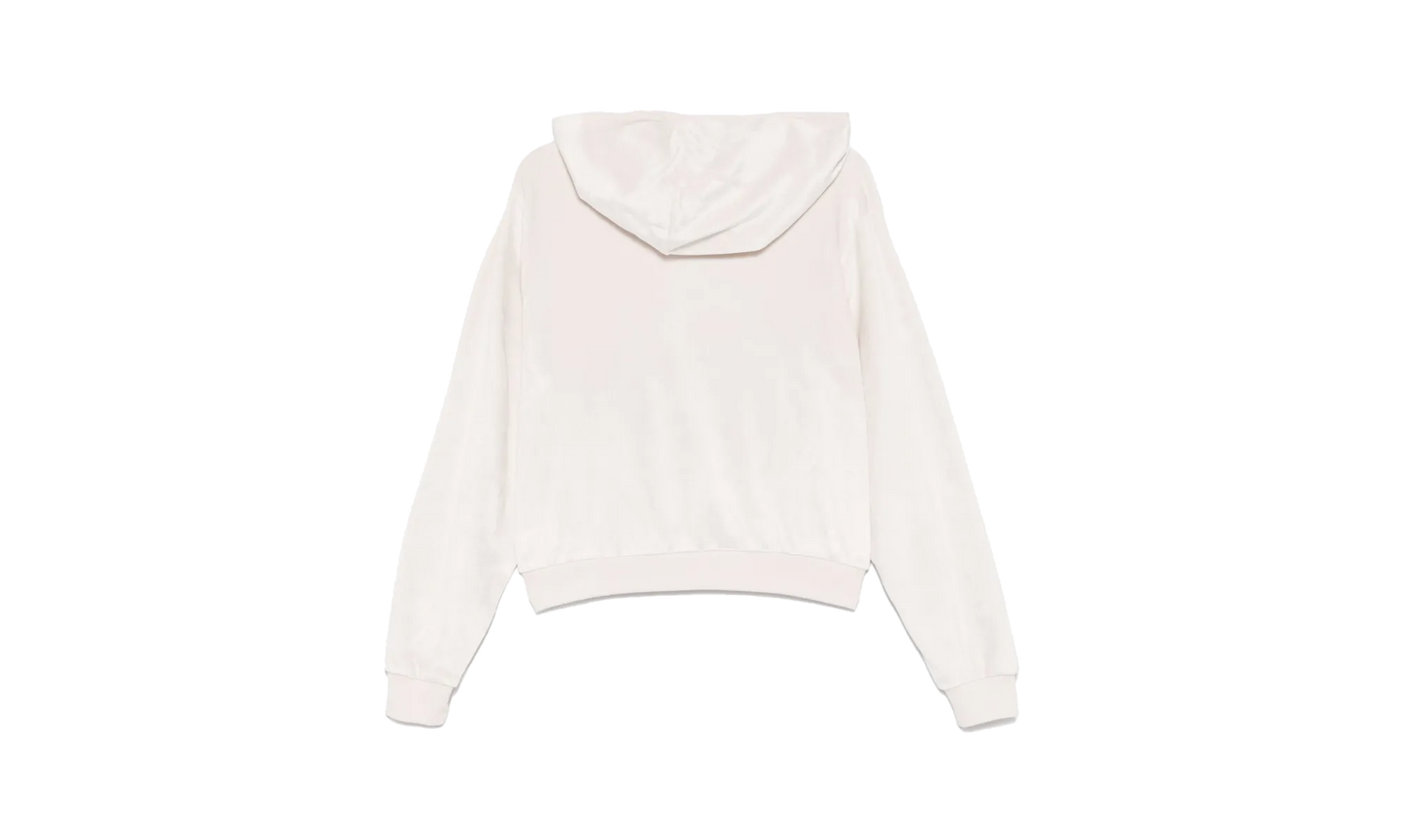 Sportswear Chill Knit Loose Velour Full-zip Hoodie"Light Orewood Brown/ Sail" HJ0954 104