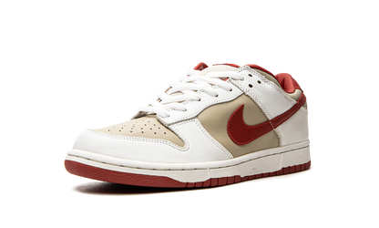 DUNK LO PRO MNS WMNS"Light Stone Varsity Red"