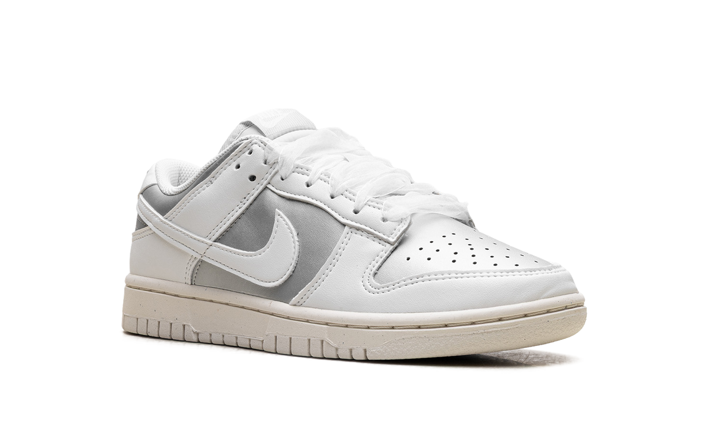Dunk Low Next Nature WMNS"Sheer Lace Pack - Metallic Platinum" IB7311 001